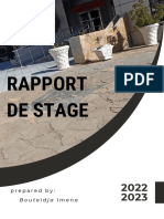 Rapport de Stage: Bouteldja Imene
