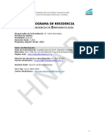 Programa Residencia Emergentologia