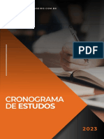 CRONOGRAMA DE ESTUDOS - SEMANA 1 [GRATUITO]