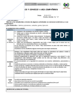 Me Conozco Y Conozco A Mis Compañeros: I.-Datos Generales