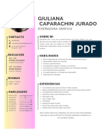 Curriculum Giuliana Caparachin