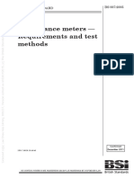 Illuminance Meters - Requirements and Test Methods: British Standard BS 667:2005