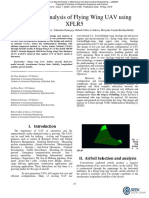 Design and Analysis of Flying Wing UAV U