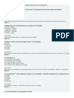 Preguntas Con Solucionario Sobre Conceptos Básicos de La