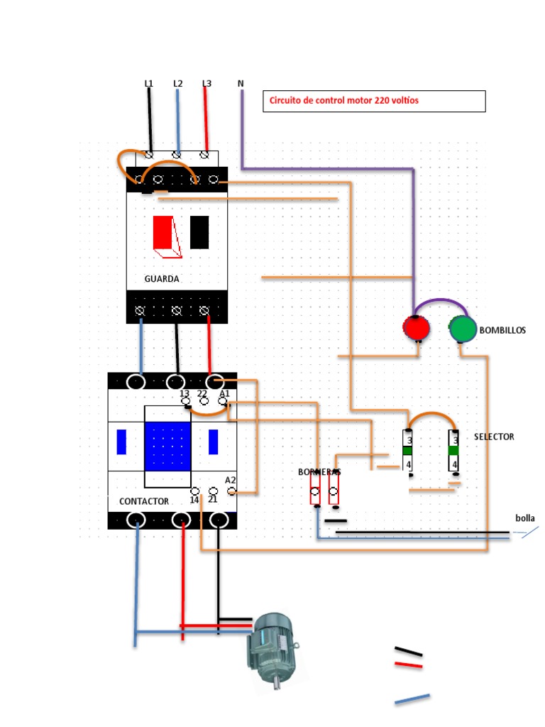 Diagrama De Circuito Para Motor 220v Pdf 