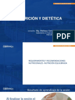 Nutrición Y Dietética: Mg. Melissa Soto Pascual