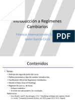 Clase01-Regimenes Cambiarios