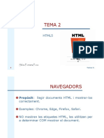 Tema 2: Html5