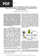 Optimal Trajectories For A Liquid Piston Compressor Expander in A Compressed Air Energy Storage System