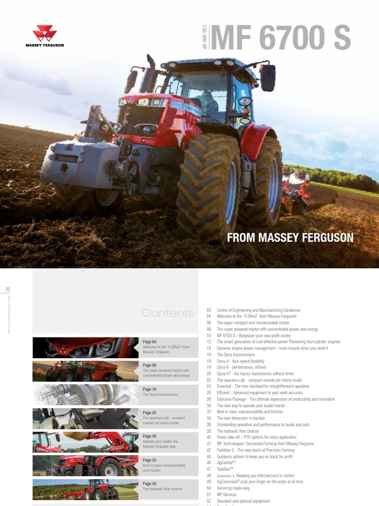 From Massey Ferguson | PDF | Tractor | Engines
