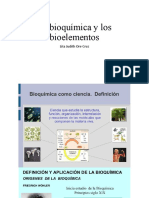 La Bioquímica y Los Bioelementos: Lita Judith Ore Cruz
