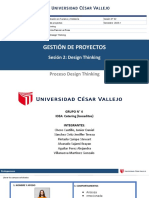 Gestión de Proyectos: Sesión 2: Design Thinking