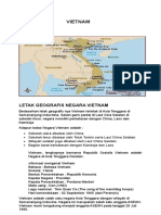 Vietnam: Letak Geografis Negara Vietnam