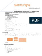 Lesiones Rojas: - Lengua Geográfica (Glositis Migratoria Benigna) : Anomalía Benigna de La Lengua Que Presenta