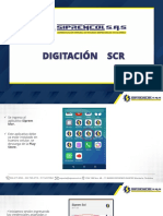 Digitación SCR