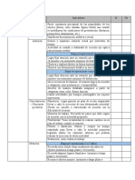 Formato de Valoración Pedagogica - Dimensión Cognitiva