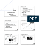 OO Analysis Use Case Modeling: Before The UML