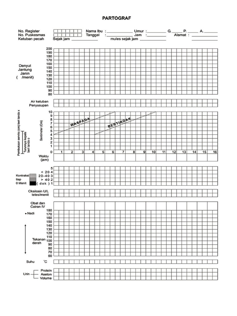 Partograf | PDF
