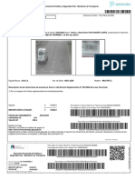 Situacion: Infraccion: Dirección Provincial de Política y Seguridad Vial - Ministerio de Transporte