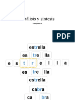 Análisis y Síntesis: Fonogramas