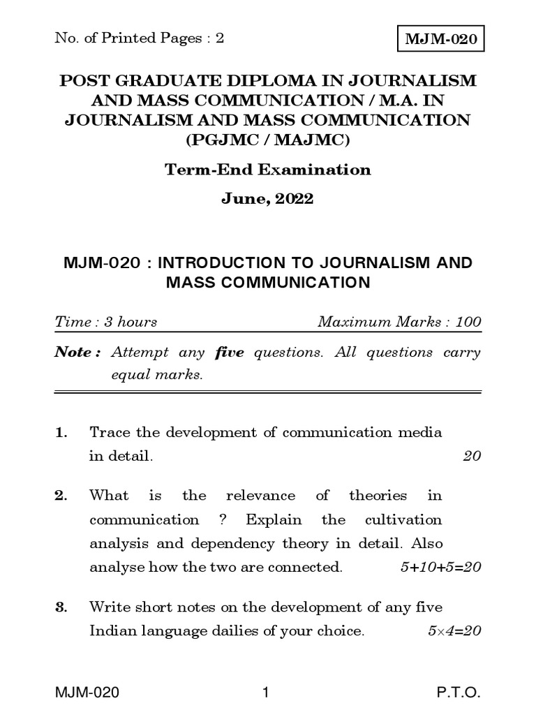 MJM 20 | PDF