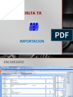 Delta TX - Import PDF