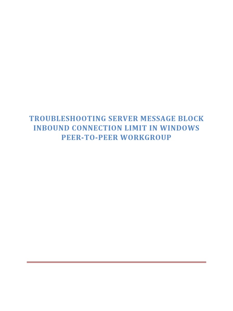 Troubleshooting LAN or Network Problems Solutions | PDF | Windows ...