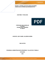 Plan de Prevención y Control de Patologias de Origen Laboral