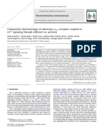 Comparative pharmacology of adrenergic α2C receptors coupled to Ca2+ signaling through different Gα proteins