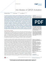 New Insights Into Modes of GPCR Activation