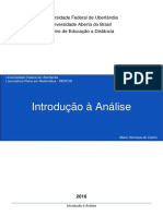 Introducao a Analise