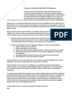 Clase 2015: Tareas en El Libro de Pablo Hoff: El Pentateuco Clase 2015: Tareas en El Libro de Pablo Hoff: El Pentateuco