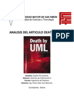 Analisis Death by UML