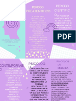 Folleto Venta de Papelería Dinámico Morado Pastel