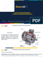 Rutinas de Mantenimiento Correctivo de Motor Eléctrico