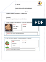 Ficha de Resolución de Problemas 30 Junio