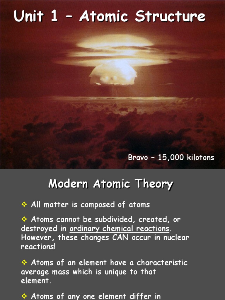 Understanding Atomic Structure and Decay | PDF