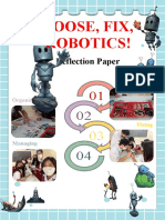 Loose, Fix, Robotics!: Reflection Paper
