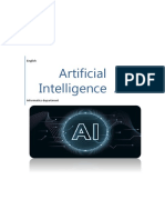 Artificial Intelligence AI: English