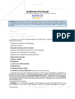 Audiencia Provincial: de Granada (Sección 3 ) Sentencia Num. 183/2016 de 30 Junio
