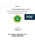 Hubungan Antara Negara, Bangsa, Agama, Dan Hukum