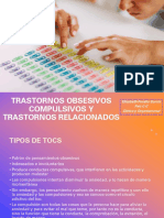 Trastornos Obsesivos Compulsivos Y Trastornos Relacionados: Elizabeth Peralta García Psic C-C Clínica y Organiacional