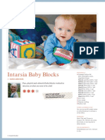 Intarsia Baby Blocks: Pattern Instructions