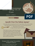 Sejarah Indonesia: Sultan Agung VS J.P Coen