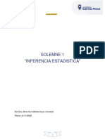 Solemne 1 "Inferencia Estadistica": Nombre: Brian Kurt Moldenhauer Contador Fecha: 21/11/2022