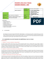 Planificacion Anual Del 4º Grado A-B-C-D-E 2023