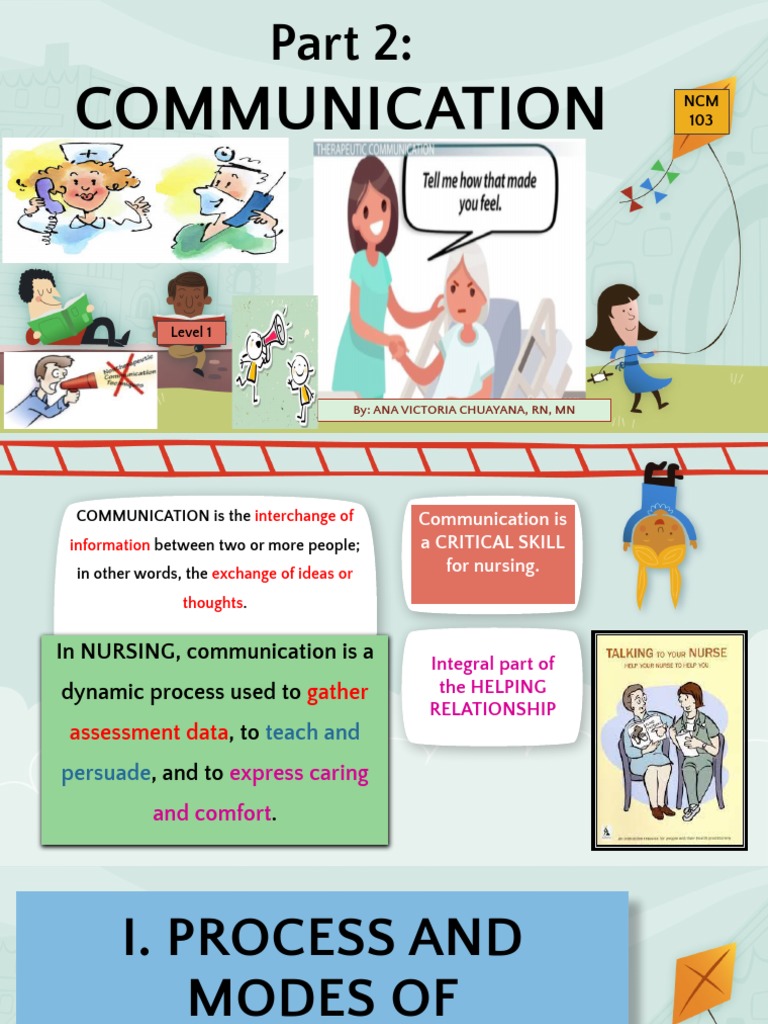 Nurse Communication Chain Overview | PDF | Nonverbal Communication ...