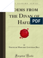 Poems From The Divan of Hafiz