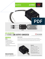 Line Output Converter: 2-Channel