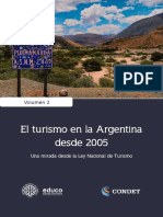 El Turismo en Argentina Desde 2005. Vol 2